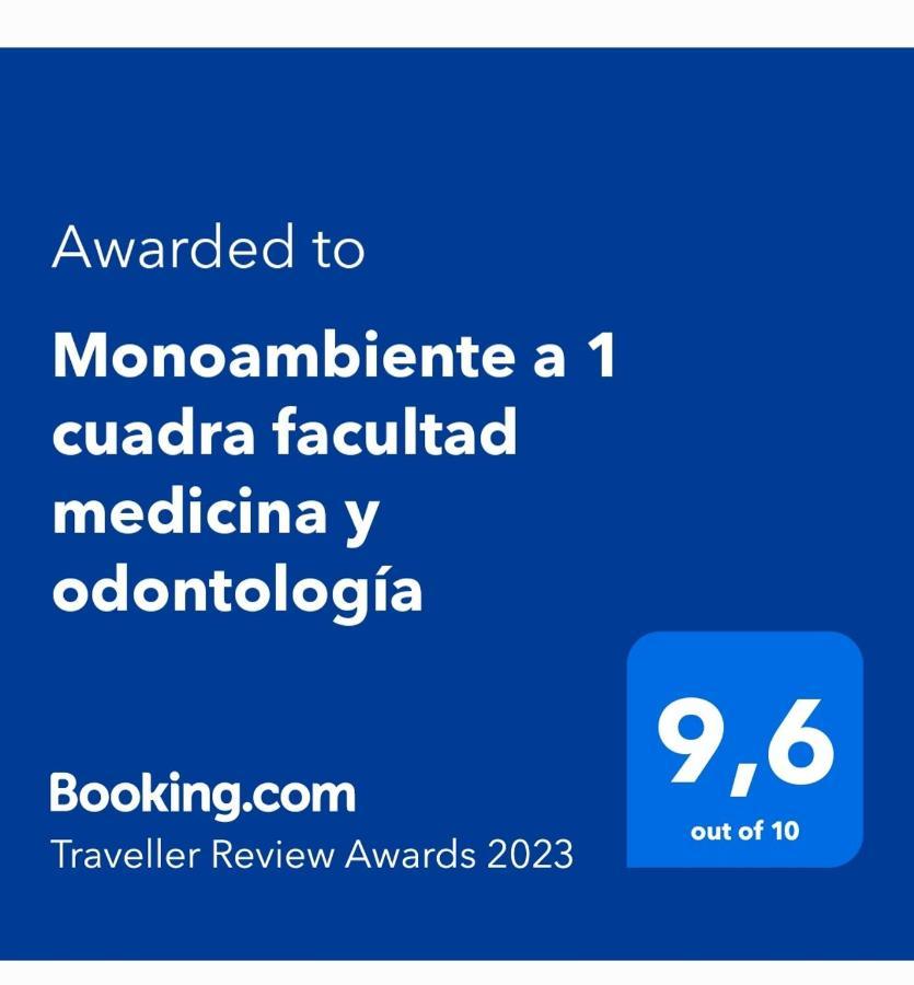 Ferienwohnung Monoambiente A 1 Cuadra Facultad Medicina Y Odontologia Rosario Exterior foto